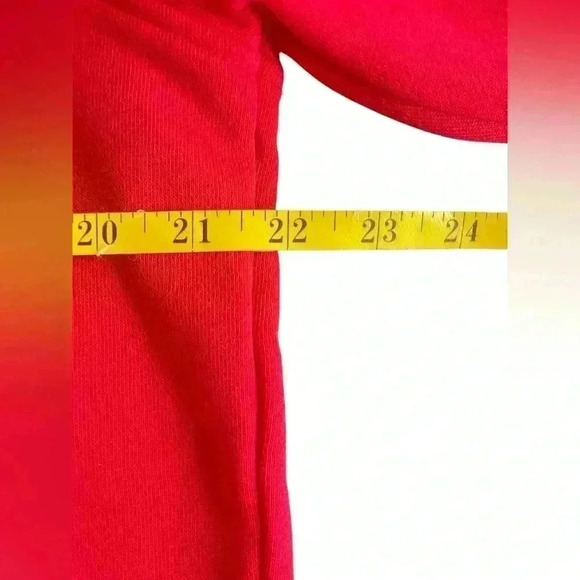 C&K Designs Music Notes Fleece Cardigan Jacket Double Crew Neck Button Front Med - Picture 9 of 11